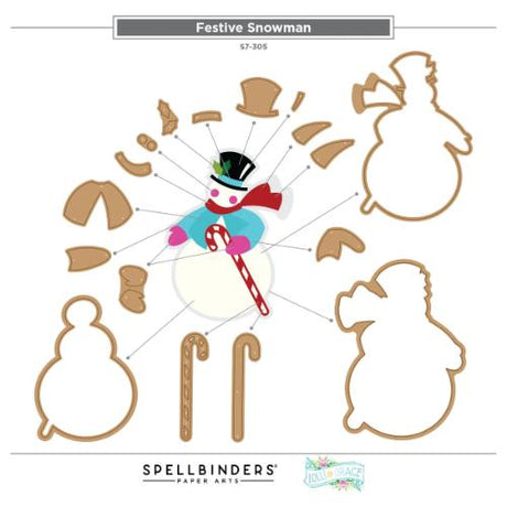 Spellbinders - Festive Felt Christmas I Want It All! Bundle by Lolli & Grace - Postage as per Actual