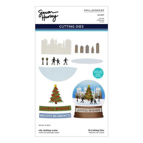 Spellbinders - Snow Globe Scenes Die Bundle by Simon Hurley - Postage as per Actual
