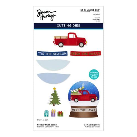 Spellbinders - Snow Globe Scenes Die Bundle by Simon Hurley - Postage as per Actual