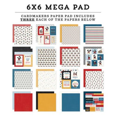 Echo Park Cardmakers MegaPad 6"X6"-Mouse And Me