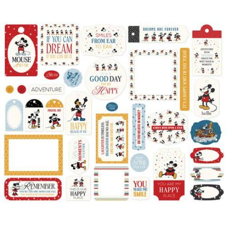 Echo Park Frames & Tags Ephemera-Mouse And Me