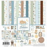 Carta Bella Little Lullabies Baby Boy 12x12 Inch Collection Kit (CBLUB485016) - Postage as per Actual