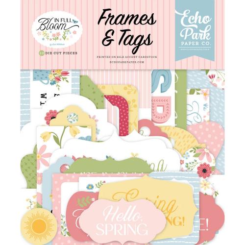 Echo Park In Full Bloom Frames & Tags (IFB484025)