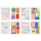 Echo Park Essentials Celebration Phrases Sticker Book (CEP533029)