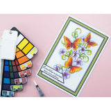 Crafter's Companion Flip Watercolour Paint Palette (42 Colours) (CC-FLIP-WATPAL) - Postage as per Actual