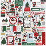 Echo Park Mouse And Me Christmas Element Sticker (MMC520014) - Postage as per Actual