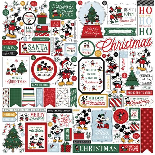 Echo Park Mouse And Me Christmas 12x12 Inch Collection Kit (MMC520016) - Postage as per Actual