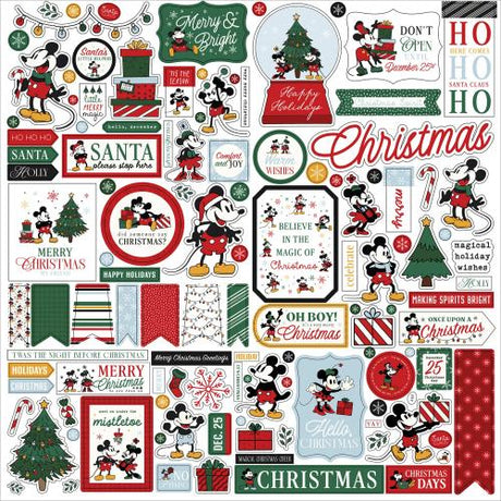 Echo Park Mouse And Me Christmas 12x12 Inch Collection Kit (MMC520016) - Postage as per Actual