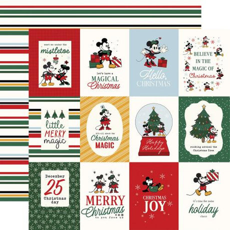 Echo Park Mouse And Me Christmas 12x12 Inch Collection Kit (MMC520016) - Postage as per Actual