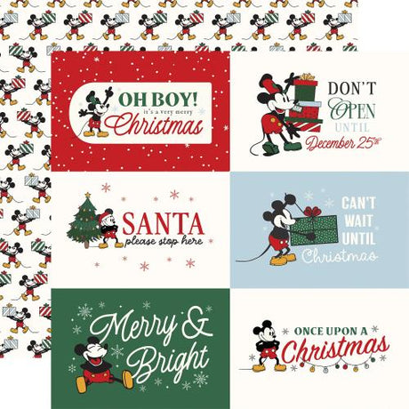 Echo Park Mouse And Me Christmas 12x12 Inch Collection Kit (MMC520016) - Postage as per Actual