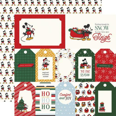 Echo Park Mouse And Me Christmas 12x12 Inch Collection Kit (MMC520016) - Postage as per Actual