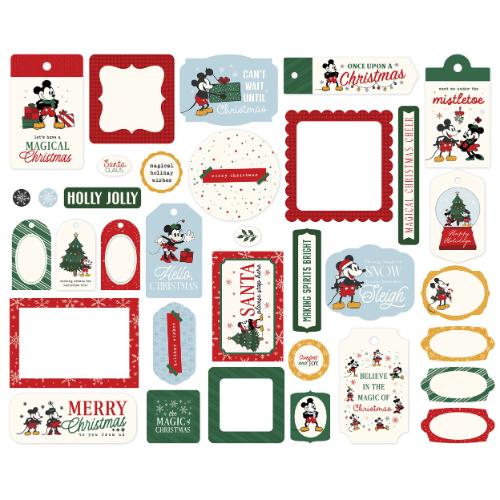 Echo Park Mouse And Me Christmas Frames & Tags (MMC520025)