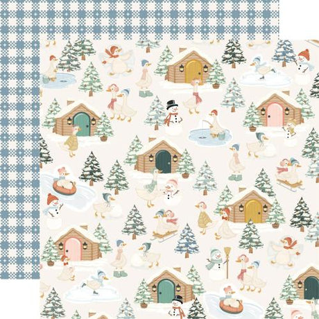 Carta Bella Silly Goose Winter 12x12 Inch Collection Kit (CBSGW540016) - Postage as per Actual
