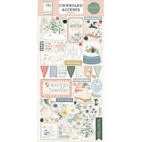 Carta Bella Silly Goose Winter 6x13 Inch Chipboard Accents (CBSGW540021) - Postage as per Actual