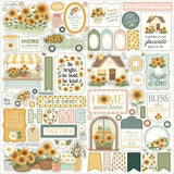 Carta Bella Home Sweet Home Element Sticker (CBHSH541014) - Postage as per Actual