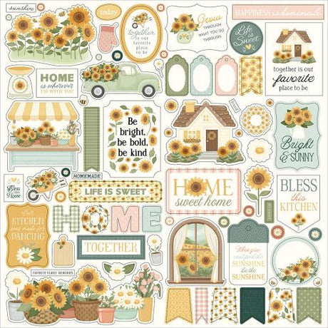 Carta Bella Home Sweet Home 12x12 Inch Collection Kit (CBHSH541016) - Postage as per Actual