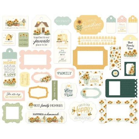 Carta Bella Home Sweet Home Frames & Tags (CBHSH541025)