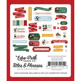 Echo Park Mouse And Me Christmas Titles & Phrases (MMC520032)