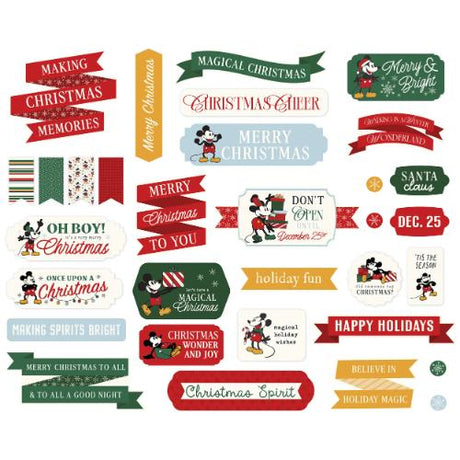 Echo Park Mouse And Me Christmas Titles & Phrases (MMC520032)