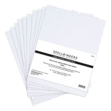 Spellbinders - Pop-Up Die Cutting Glitter Foam Sheets- White