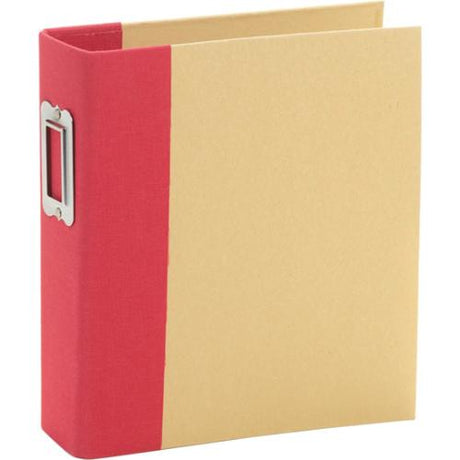 Simple Stories - Simple Stories Sn@p! Binder Red 6"X8" - Postage as per Actual