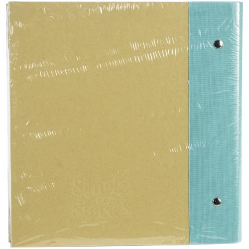 Simple Stories Sn@p! Binder 6"X8"-Teal  - Postage as per Actual