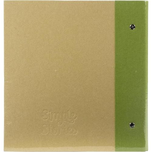 Simple Stories - Simple Stories Sn@p! Binder Green 6"X8" - Postage as per Actual