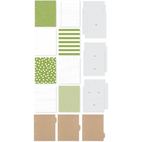 Simple Stories - Simple Stories Sn@p! Binder Green 6"X8" - Postage as per Actual