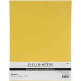 Spellbinders Color Essentials Cardstock 8.5"X11" 10/Pkg Beeswax