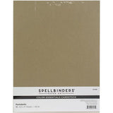 Spellbinders Color Essentials Cardstock 8.5"X11" 10/Pkg Portobello