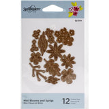 Spellbinders - Cutting Dies - Mini Blooms and Sprigs S2-314