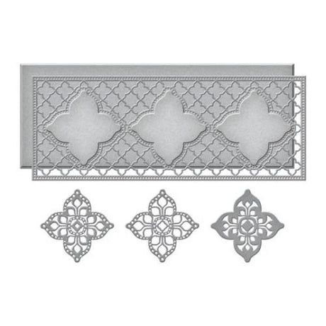 Spellbinders - Moroccan Kaleidoscope Slimline S5-452