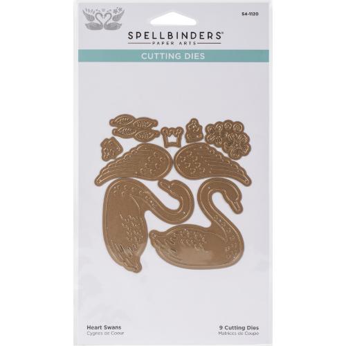 Spellbinders - Cutting Dies - Heart Swans S4-1120