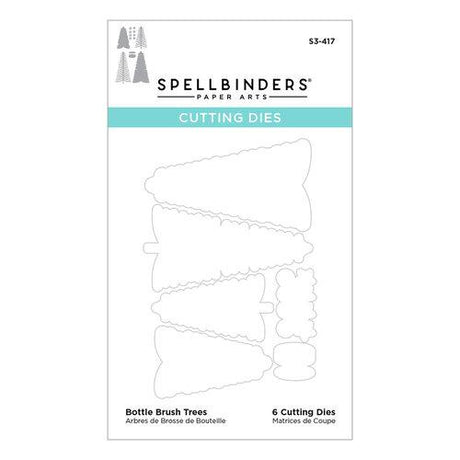 Spellbinders - Cutting Dies - Bottle Brush Trees S3-417