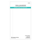 Spellbinders - Stamp & Die Cutting Set - Mini Christmas Greetings SDS-168