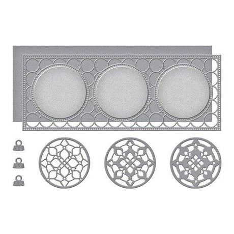 Spellbinders - Cutting Dies - Circle Kaleidoscope Slimline S5-463