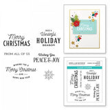 Spellbinders - Clear Stamps - Christmas Time Sentiments STP-056