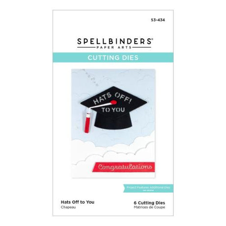 Spellbinders - Cutting Dies - Hats off to You S3-434