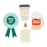 Spellbinders - Clear Stamps - We All Dance Sentiments STP-082