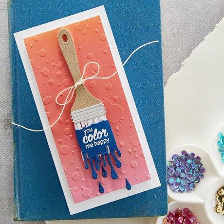 Spellbinders - Cutting Dies - Artful Brush S3-439