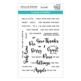 Spellbinders - Clear Stamps - Perfect Pie & Fillings STP-105
