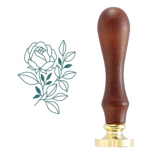 Spellbinders - Forever Rose Brass Wax Seal with Handle