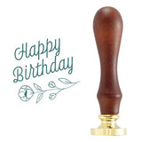 Spellbinders - Sweet Happy Birthday Brass Wax Seal with Handle