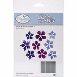 Elizabeth Craft Metal Die Bunch Of Flowers 3, 4.92"X5.1"