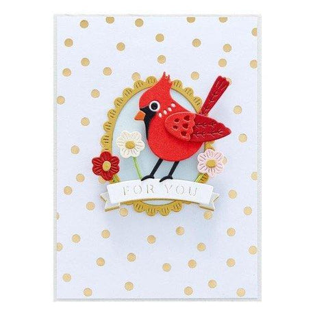Spellbinders - Cutting Dies - Tweet Cardinal S1-059
