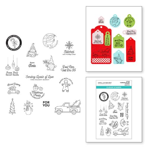 Spellbinders - Handmade Gift Tags Clear Stamp Set