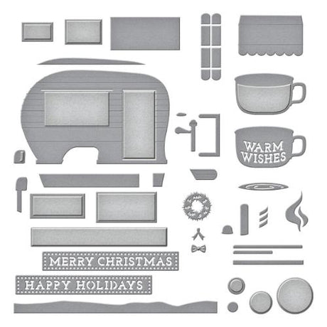 Spellbinders - Cutting Dies - Camper Life S7-224