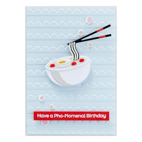 Spellbinders - Clear Stamps - Sweet & Savory Sentiments STP-138