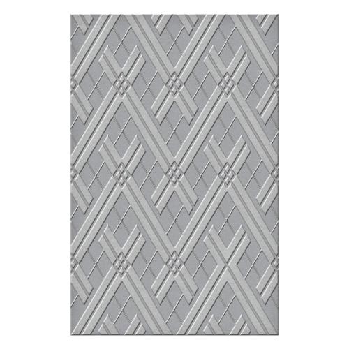 Spellbinders - Embossing Folder - Argyle Socks SES-043