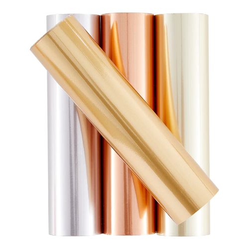 Spellbinders - Glimmer Hot Foil 4 Rolls - Satin Metallics Variety Pack